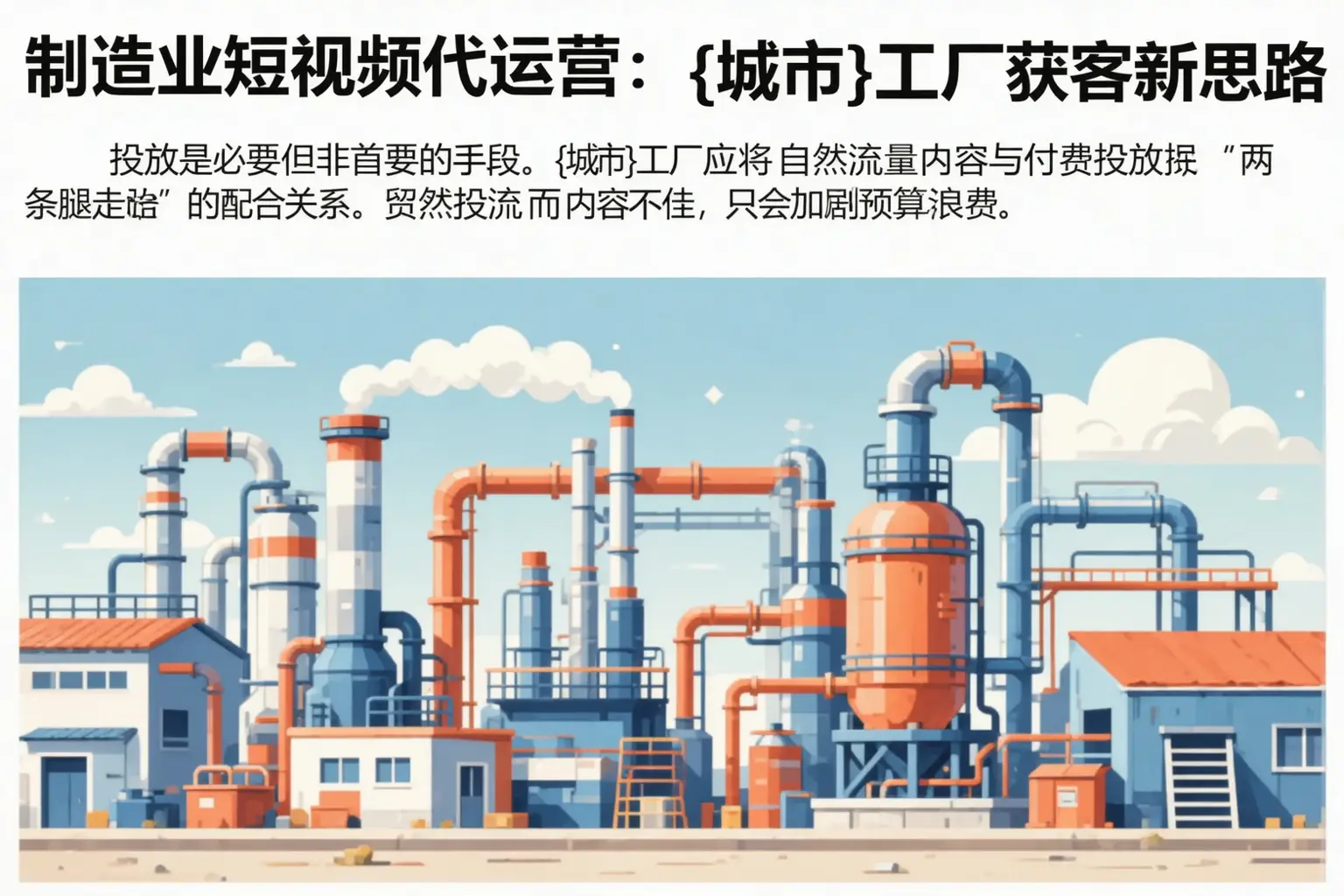 制造业短视频代运营：碌曲工厂获客新思路